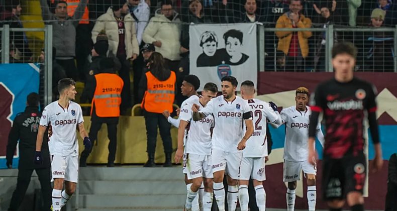 Trabzonspor "yenilmezlik serisini" yeni yıla taşıyamadı