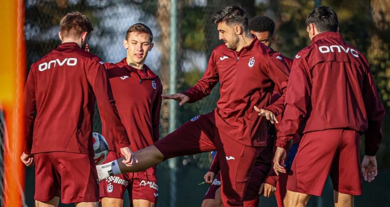 Trabzonspor'da Gen&ccedil;lerbirliği Ma&ccedil;ı İ&ccedil;in Hazırlıklar Devam Ediyor!