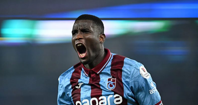 Trabzonspor'da Onuachu, İlk Sezondaki Performansına Şimdiden Yaklaştı
