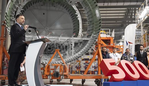 TUSAŞ'tan Airbus'a 500'&uuml;nc&uuml; A320 U&ccedil;ağı Sevkiyatı