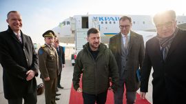 Ukrayna Cumhurbaşkanı Zelenskiy Almanya'da