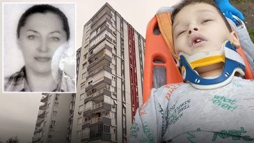 Ukraynalı Anne, Oğlunun Balkondan D&uuml;şmesinin Ardından Hayatını Kaybetti