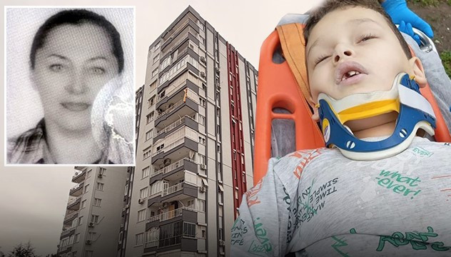 Ukraynalı Anne, Oğlunun Balkondan D&uuml;şmesinin Ardından Hayatını Kaybetti