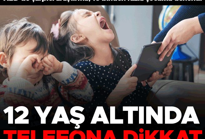 Uzmanlardan Ebeveynlere Uyarı: 12 Yaş Altındaki Çocuklara Telefon Vermeyin!