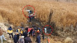 Van'da Korkun&ccedil; Kaza: Ara&ccedil; Bataklığa D&uuml;şt&uuml;! 5 Yaralı