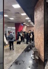 Vezneciler Metro İstasyonu'nda Su Sızıntısı Yaşandı!