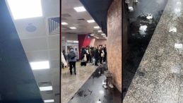 Vezneciler Metro İstasyonu'nda Su Sızıntısı Yaşandı!