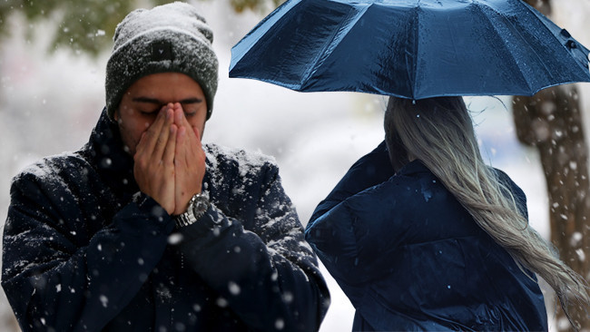 Yoğun Kar Yağışı ve Sağanak Bekleniyor: Meteoroloji'den Şiddetli Yağış, R&uuml;zgar ve Buzlanma İhbarı | Her Yer Beyaza B&uuml;r&uuml;nd&uuml;: Kar Tatili Olan İller