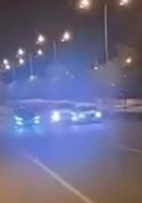 Yolda Kaza Anı Kamerada