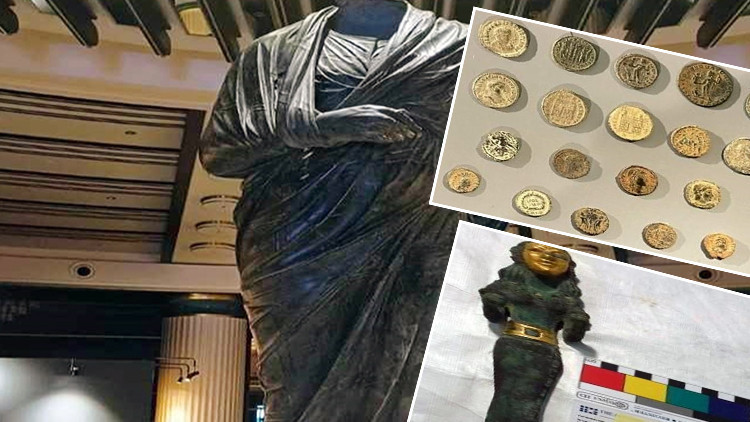 Yurt Dışına Ka&ccedil;ırılan 110 Tarihi Eser, Ana Vatanına Getirildi