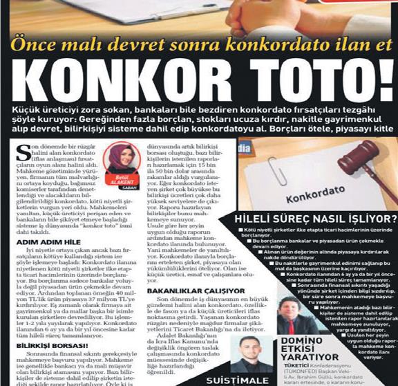Konkordato Suistimalleri