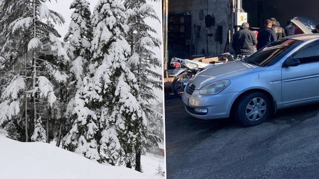 2 G&uuml;n S&uuml;ren Kar Yağışı: Vatandaşlar Hazırlıksız Yakalandı! 'Her Yer Buzla Kaplandı'