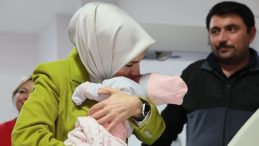 2023 Yılının İlk Bebekleri D&uuml;nyaya Merhaba Dedi