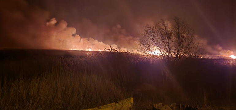 Yangın Ekipleri Çalışıyor