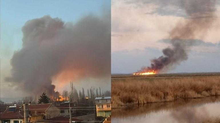 Eber Gölü Manzarası