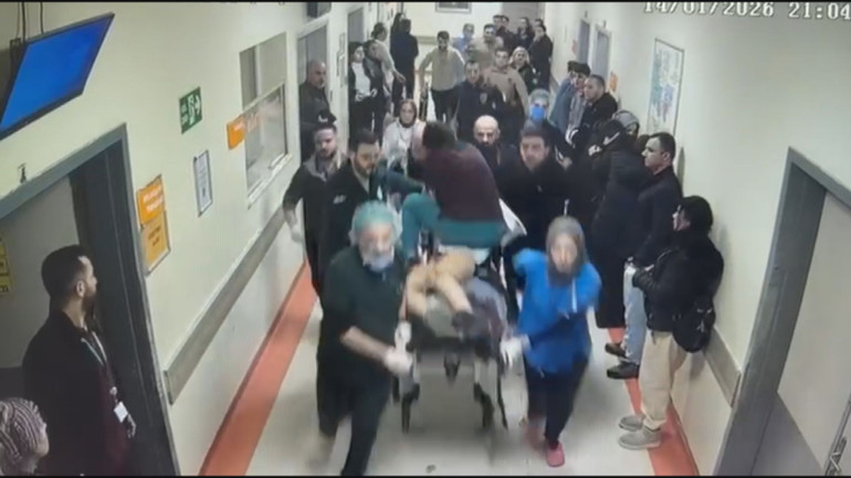 Atlas'ın hastaneye gelişi