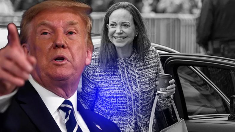 ABD Başkanı Trump, Venezuelalı Muhalif Lider Machado&rsquo;yu Ağırlayacak!