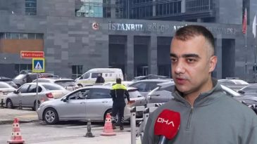 Adliyedeki Cinayet Girişimini Durduran &Ccedil;aycı, O Anları Anlattı