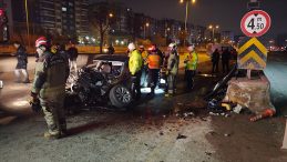 Ankara'da Feci Kaza: 1 &Ouml;l&uuml;, 2 Yaralı