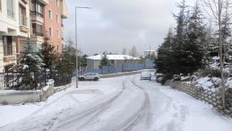 Ankara'nın Y&uuml;ksek Kesimleri Beyaza B&uuml;r&uuml;nd&uuml;