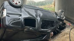 Ara&ccedil; Otoyol K&ouml;pr&uuml;s&uuml;nden D&uuml;şt&uuml;: 2 &Ouml;l&uuml;, 3 Yaralı