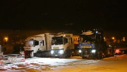 Ardahan-Kars Kara Yolu Tırlara Kapatıldı!