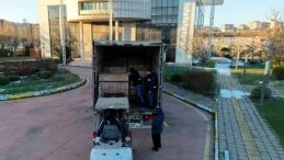 Arnavutk&ouml;y&rsquo;den Gazze&rsquo;ye Bin 600 Gıda Kolisi ile Y&uuml;klenen Yardım TIR'ı Dualarla Uğurlandı