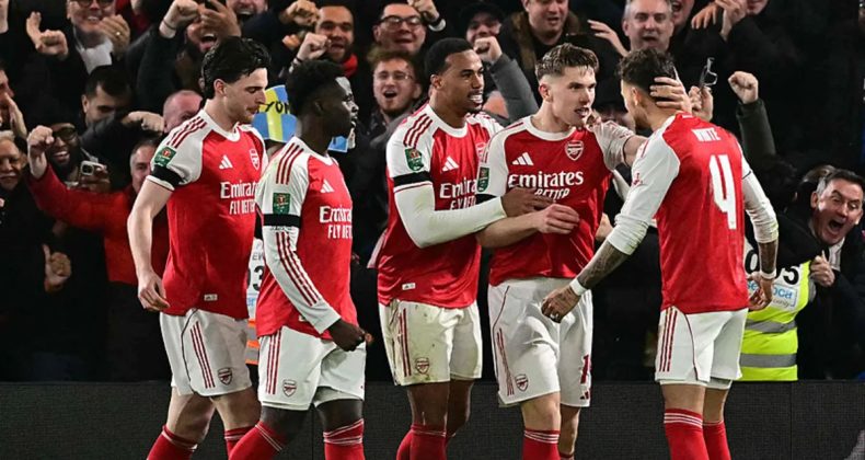 Arsenal, Chelsea'yi İngiltere Lig Kupası'nda Ge&ccedil;ti