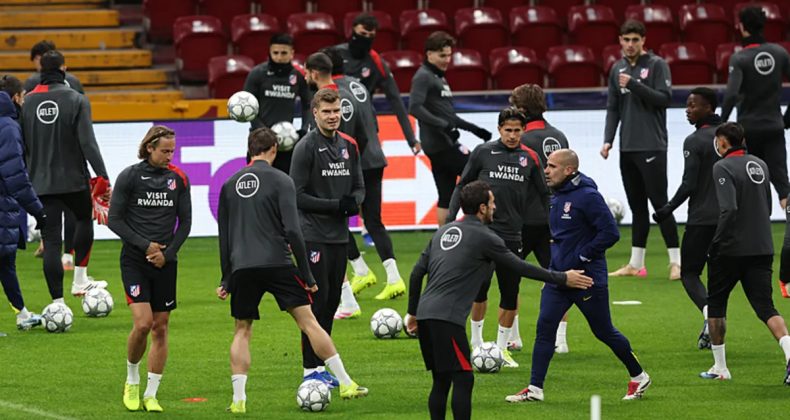 Atletico Madrid, Galatasaray Ma&ccedil;ı Hazırlıklarını Tamamladı!