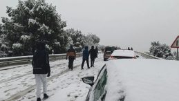 Avrupa&rsquo;da Kar Fırtınası Vurdu!