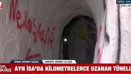 Ayn İsa'da Şok T&uuml;nel Keşfi! YPG'nin Gizli Ter&ouml;r &Uuml;ss&uuml; Ortaya &Ccedil;ıktı!