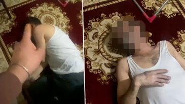 Babasını darp eden gen&ccedil;, g&ouml;r&uuml;nt&uuml;leri amcasına g&ouml;nderince tutuklandı
