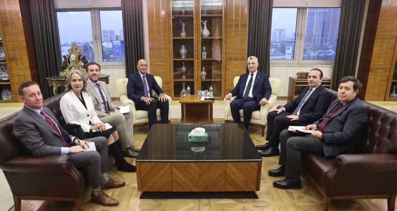 Bakan Bolat, ABD'nin Ankara Büyükelçisi Barrack'ı kabul etti