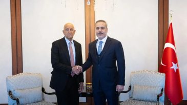Bakan Fidan, ABD'nin Ankara B&uuml;y&uuml;kel&ccedil;isi Tom Barrack ile Bir Araya Geldi