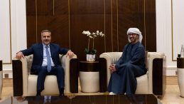 Bakan Fidan, Arap Mevkidaşı Al Nahyan ile G&ouml;r&uuml;şme Ger&ccedil;ekleştirdi