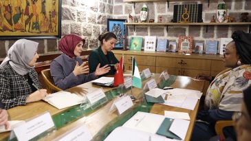 Bakan G&ouml;ktaş, Nijeryalı mevkidaşıyla bir araya geldi