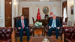 Bakan Tun&ccedil;, Gen&ccedil;lik ve Spor Bakanı Osman Aşkın Bak ile Bir Araya Geldi