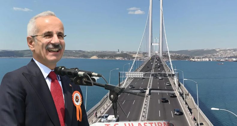 Bakan Uraloğlu: 2025'te k&ouml;pr&uuml; ve otoyollardan 1.122 milyar ara&ccedil; ge&ccedil;işi ger&ccedil;ekleşti