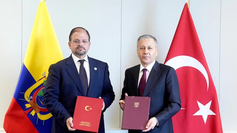 Bakan Yelikaya, Ekvador İ&ccedil;işleri Bakanı ile G&ouml;r&uuml;şme Ger&ccedil;ekleştirdi!