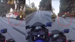 Bakan Yerlikaya &lsquo;Gereğini yapıldı&rsquo; diye duyurdu&hellip; Polisin &uuml;zerine motosiklet s&uuml;ren 2 kişi tutuklandı