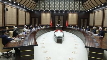 Başkan Erdoğan, Cumhurbaşkanlığı Politika Kurullarının Başkanvekillerini Ağırladı
