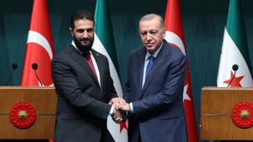 Başkan Erdoğan, Şara ile Telefon G&ouml;r&uuml;şmesi Yaptı