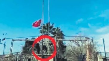 Bayrağımıza Y&ouml;re Geldiği Su&ccedil;lamasıyla G&ouml;z Altına Alınan 14 Şahıs