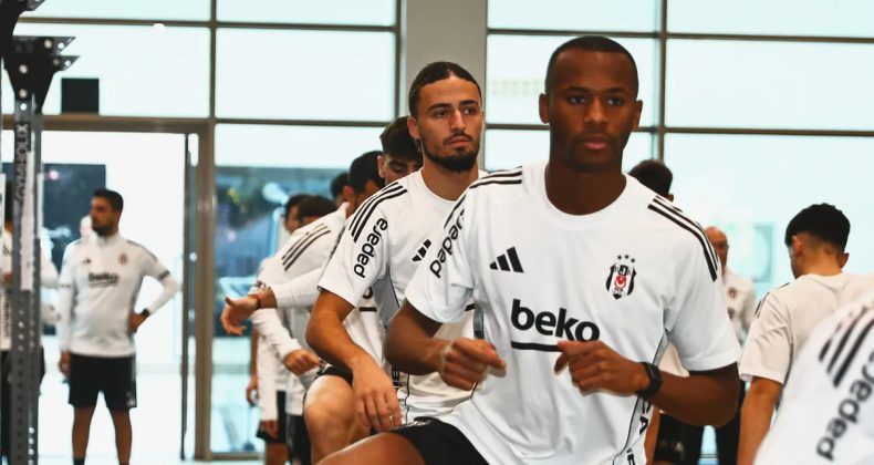 Beşiktaş Salonda &Ccedil;alıştı!