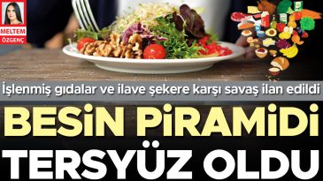 Besin Piramidi Tersine D&ouml;nd&uuml;