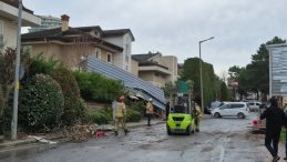 Beykoz&rsquo;da Marketin &Ccedil;atısı Villa ve Otomobilin &Uuml;zerine U&ccedil;tu