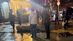 Bina Sakini, Tartışma Sonrası Restorana Ateş A&ccedil;tı