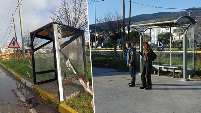 Bir Baba Kızı İ&ccedil;in Branda ve Ahşap Kullanarak Durağa D&ouml;n&uuml;şt&uuml;rd&uuml;!