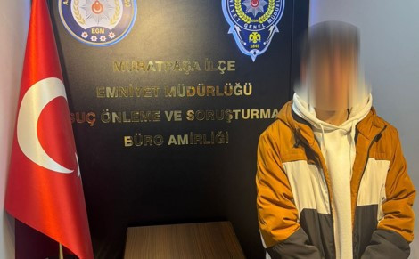 Bisikletli Genç Tehdit Eden Şüpheli Gözaltında