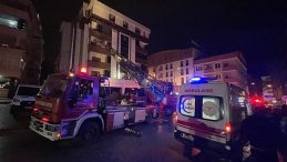 Bursa'da 7 Katlı Otelde Yangın Paniği